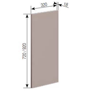 Панель верх 920 Кухня Заріна