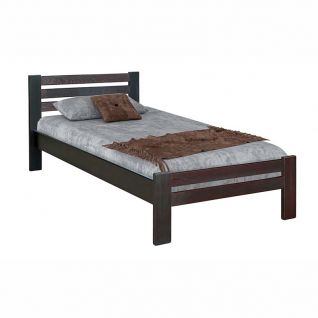 Кровать деревянная 90 Алекс с ламелями Мебель сервис фабрики Мебель-Сервис