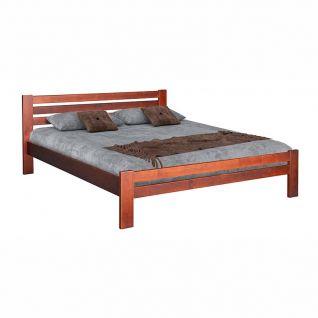 Кровать деревянная 160 Алекс с ламелями Мебель сервис