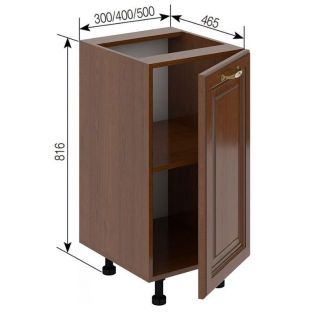 Секція 40Н корпус Каштан Кухня Роксана