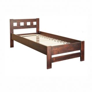 Кровать деревянная 90 Верона с ламелями сосна Мебель сервис