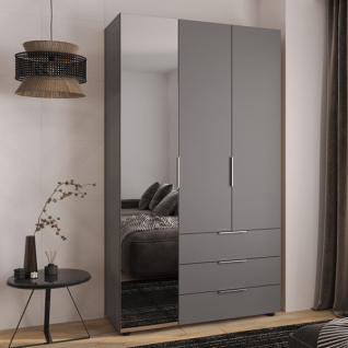 Шафа 3Д3Ш Версаль (Гелар) Графіт (1 Дзеркало велике) Фенікс Шафа 3Д3Ш Версаль (Гелар) Графіт (1 Дзеркало велике) Фенікс