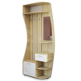 Передпокій Рів'єра дуб сонома/білий (правий) Фенікс фабрики Феникс Корпус