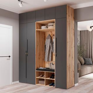 Модульная прихожая Спейс 2 Світ Меблів Модульная прихожая Спейс 2 Світ Меблів