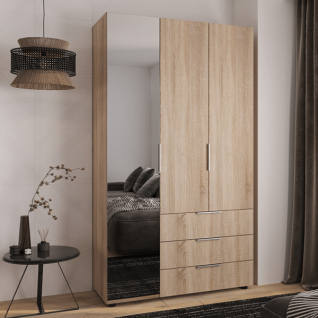 Шафа 3Д3Ш Версаль (Гелар) Дуб сонома (1 Дзеркало велике) Фенікс Шафа 3Д3Ш Версаль (Гелар) Дуб сонома (1 Дзеркало велике) Фенікс