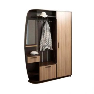 Передпокій Рів'єра + шафа венге/дуб сонома (ліва) Фенікс фабрики Феникс Корпус