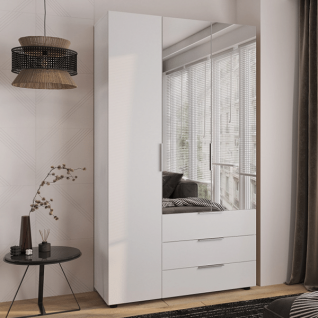 Шафа 3Д3Ш Версаль (Гелар) Білий (2 Дзеркала маленьких) Фенікс Шафа 3Д3Ш Версаль (Гелар) Білий (2 Дзеркала маленьких) Фенікс