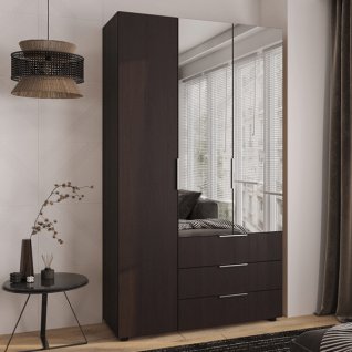 Шафа 3Д3Ш Версаль (Гелар) Венге (2 Дзеркала маленьких) Фенікс