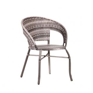 Крісло Catalina ротанг сірий Крісло Catalina ротанг сірий