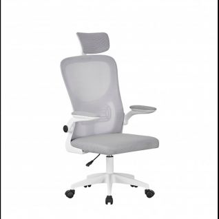 Стул компьютерный Аэро (серый/белый) Office Микс Мебель