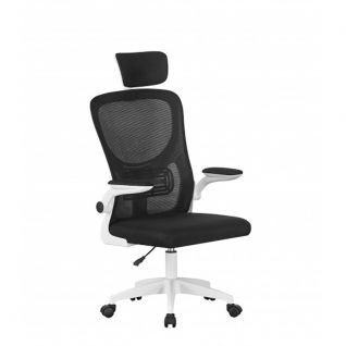 Стул компьютерный Аэро (черный/белый) Office Микс Мебель