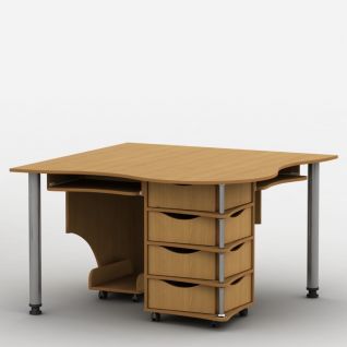 Компьютерный стол Тиса-04  ТИСА-мебель