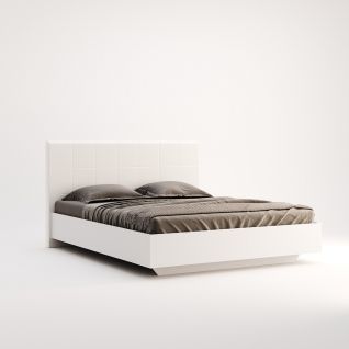 Кровать 1.6х2.0м без каркаса  Фемели / Family Глянец Белый MiroMark фабрики MiroMark