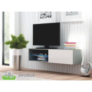 Тумба под ТВ Livo RTV-120w (grey/white) фабрики Halmar
