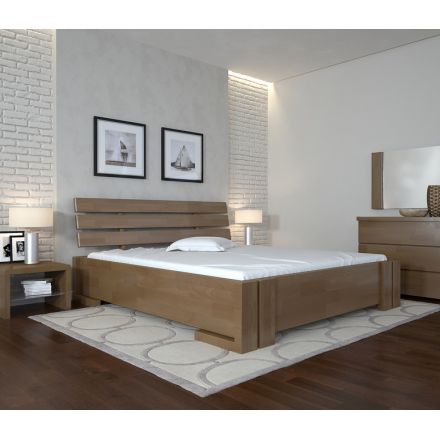 Фото Двухспальная кровать Домино сосна с подъёмным механизмом ArborDrev