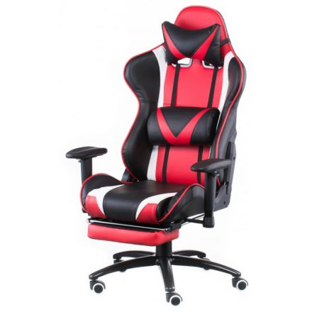 Фото Кресло ExtremeRace black/red with footrest Special4You