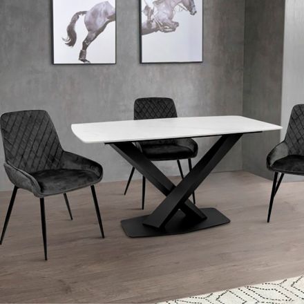 Фото Стол обеденный Бинго Белый Grace