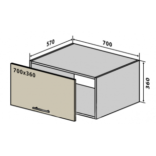№67 Верх 70-36 Кухня FLAT