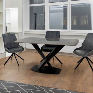 Стол обеденный Бинго Армани грей Grace 