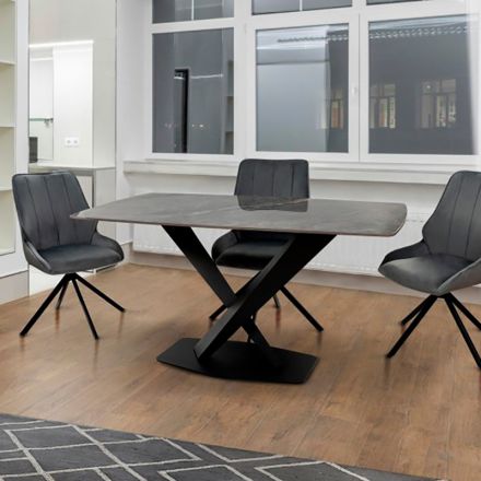 Фото Стол обеденный Бинго Армани грей Grace