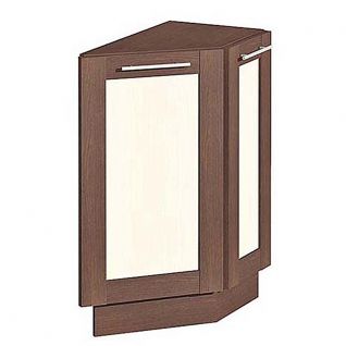 Секция нижняя Н30.82 2Д прям.дверь. гнут. левая/правая Кухня Престиж