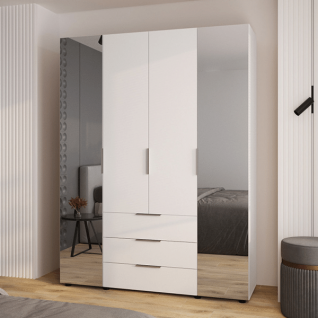 Шафа 4Д3Ш Версаль (Гелар) Білий (2 дзеркала великі) Фенікс Шафа 4Д3Ш Версаль (Гелар) Білий (2 дзеркала великі) Фенікс