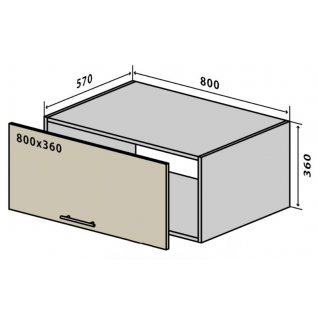 №68 Секция 80-36 верх Кухня Interno