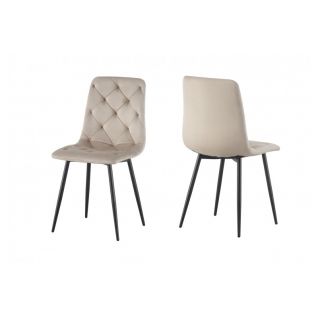 Стілець Трініті чорний/коричневий Фіджі