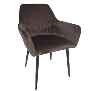 Крісло Venera-C вельвет шоколад АМФ Крісло Venera-C вельвет шоколад АМФ