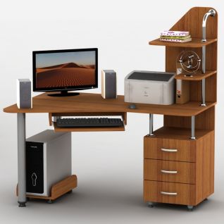 Компьютерный стол Тиса-07  ТИСА-мебель фабрики ТИСА-мебель