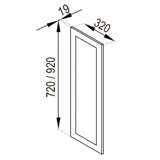 Панель верх 920 Кухня Анна