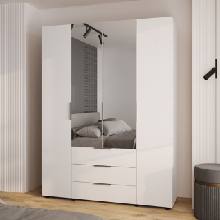 Шафа 4Д3Ш Версаль (Гелар) Білий (2 дзеркала маленькі) Фенікс Шафа 4Д3Ш Версаль (Гелар) Білий (2 дзеркала маленькі) Фенікс