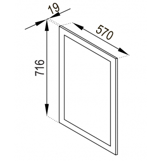 Панель низ Кухня Анна