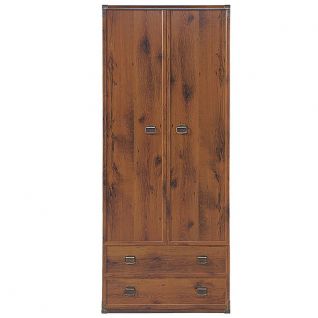 Шкаф платяной Индиана JSZF2D2S/80 дуб шутер BRW (ВМК)