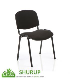 Стілець із чорний тканина А Стілець із чорний тканина А